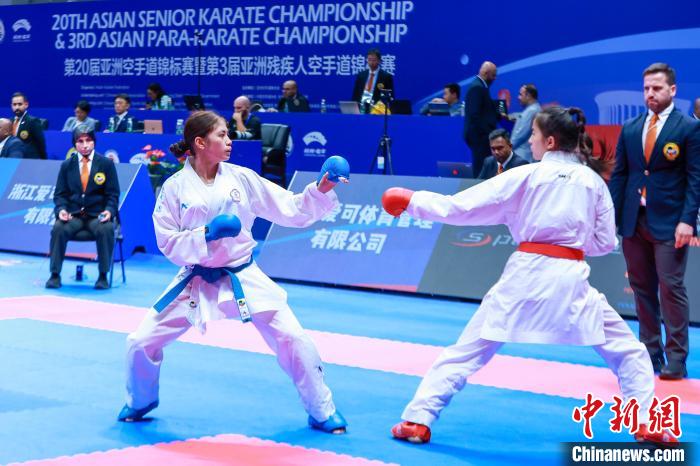 杭州临平区举行的亚洲空