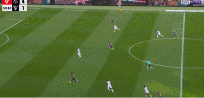 坎塞洛50米奔袭破门制造两点球 巴萨5-2塞维利亚