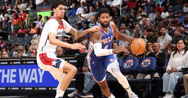 76人第三节狂飙47-32奠定胜局 乔治砍39分率队大胜