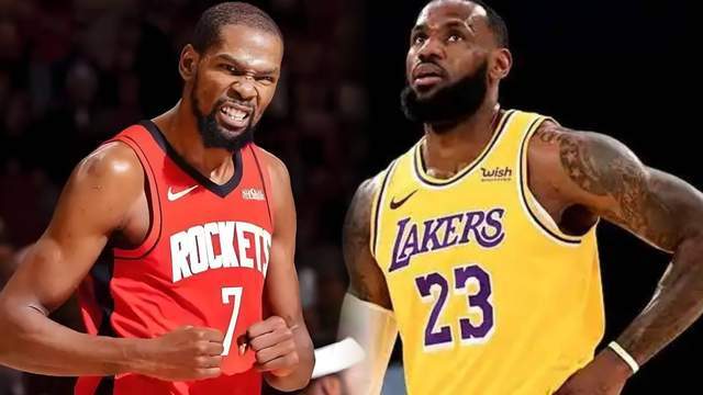 勒布朗·詹姆斯与凯文·杜兰特19年季后赛首对决